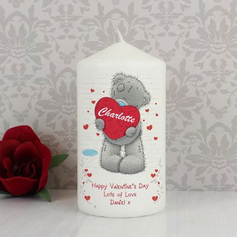 Personalised Me to You Bear Love Heart Candle Extra Image 2